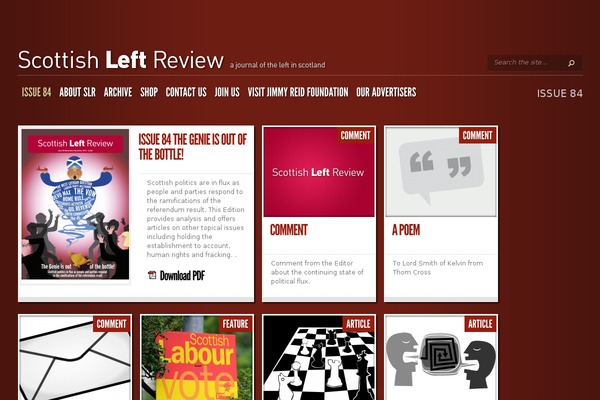 scottishleftreview.org site used Slr