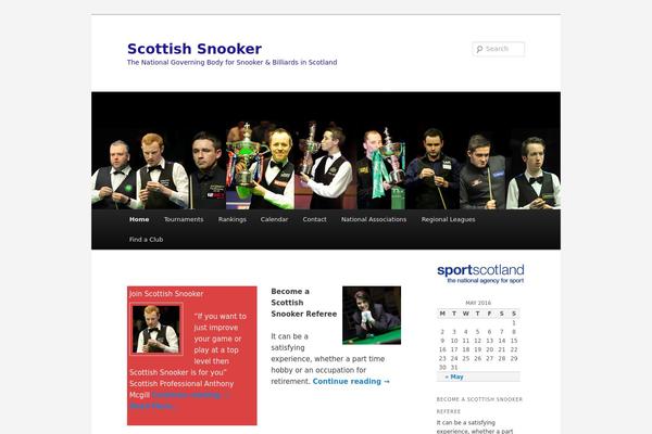 Site using Feature A Page Widget plugin