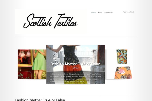 Modest theme site design template sample