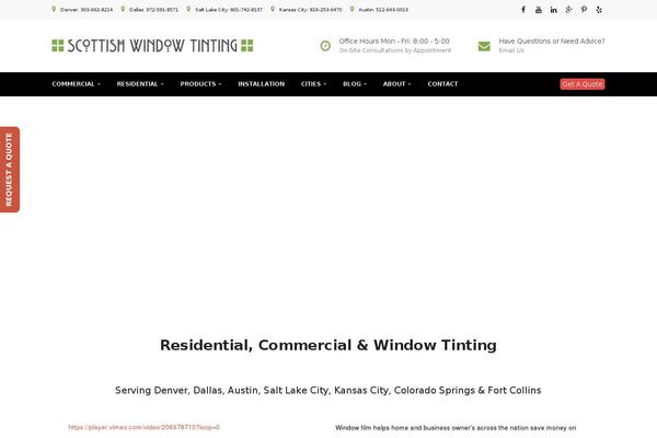 Site using Cortana-framework plugin