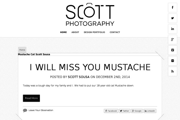 scottjsousa.com site used Capture-pro