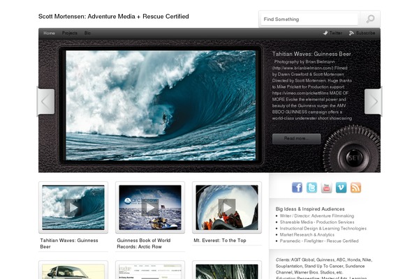 On Demand theme site design template sample