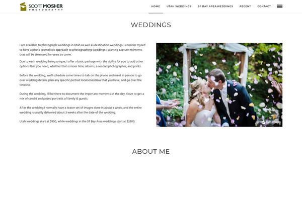 Photography-child theme site design template sample