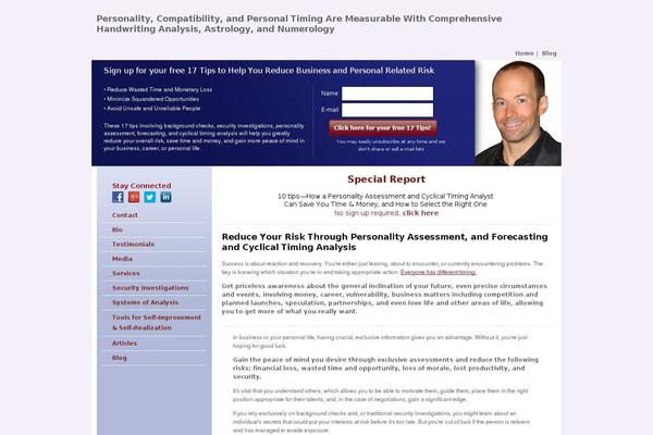 Site using Social Media Widget plugin