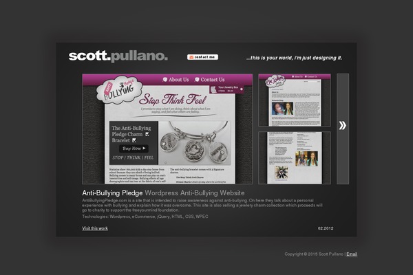 Envisioned theme site design template sample