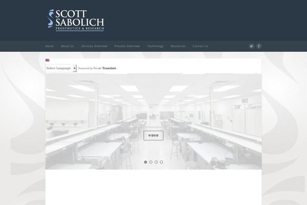 Aspect theme site design template sample