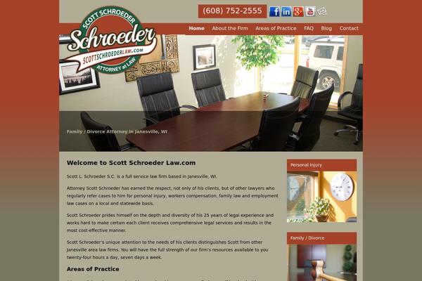 scottschroederlaw.com site used Schroeder