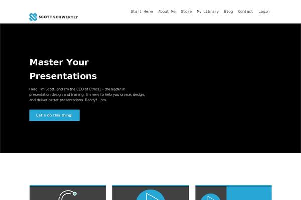 scottschwertly.com site used Ethos