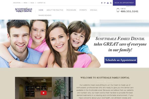 scottsdalefamilydental.net site used Scottsdale