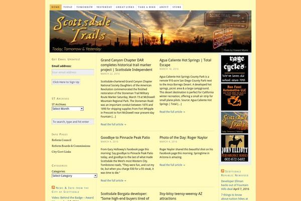 Thesis 1.8.6 theme site design template sample