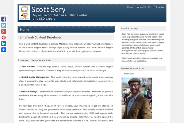 picoclean theme site design template sample