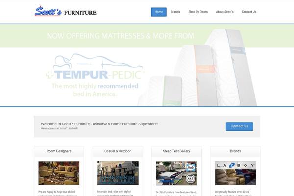 Thinker theme site design template sample