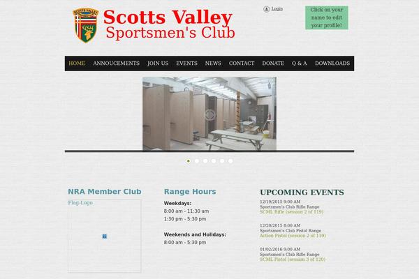 Site using Alfie WP Weather plugin