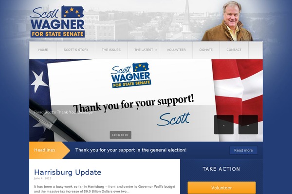 Victory theme site design template sample