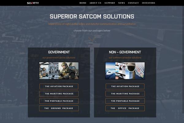 Morpheus theme site design template sample
