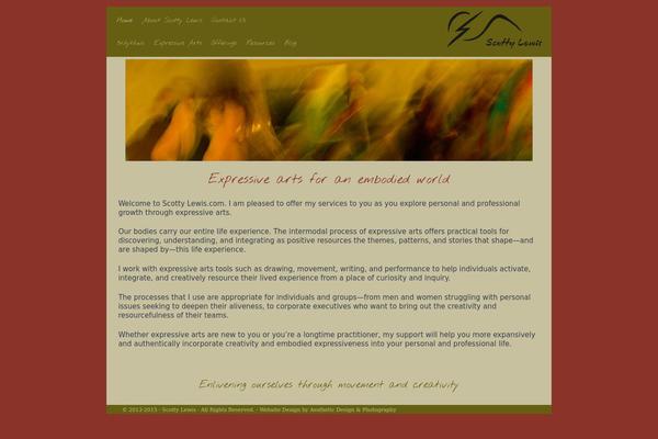 Weaver II pro theme site design template sample