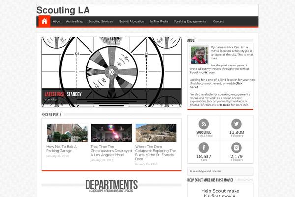 Sahifa theme site design template sample