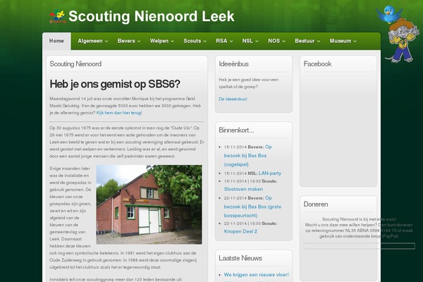 scoutingnienoord.com site used X_theme