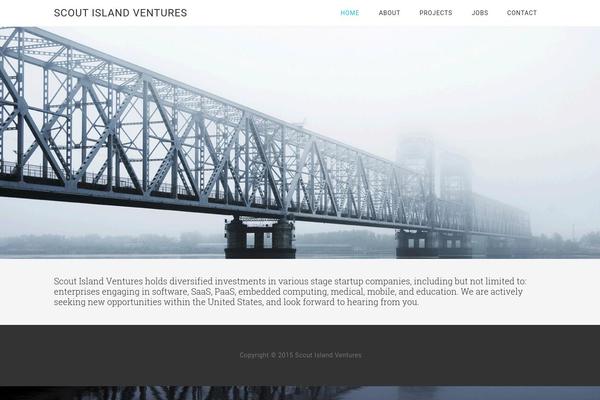 Minimum Pro theme site design template sample