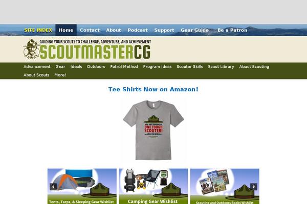 Site using Really Simple Share plugin