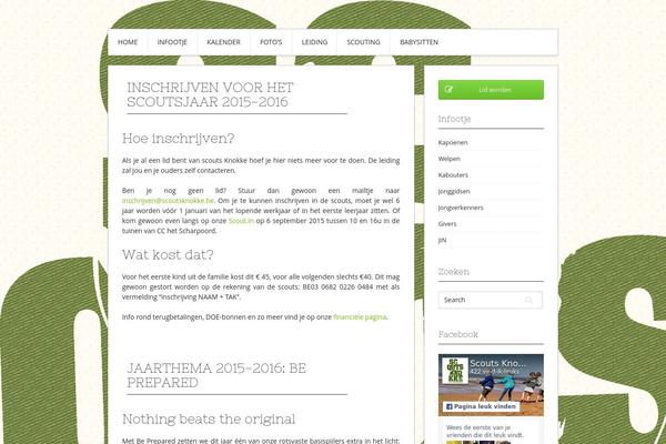 Contango theme site design template sample