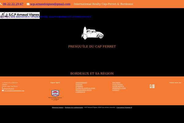 Total Child theme site design template sample