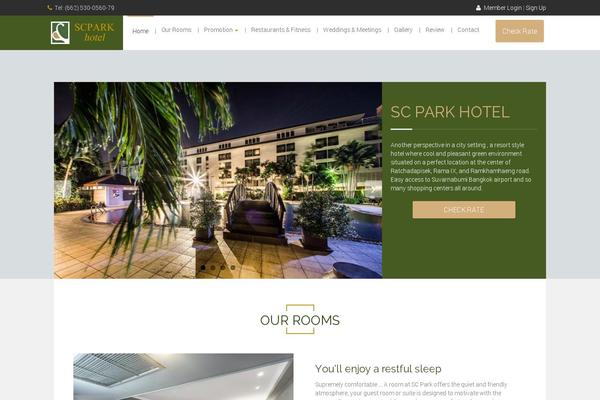 scparkhotel.com site used Scparkhotel