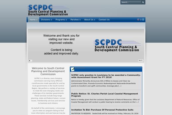 Theblock theme site design template sample