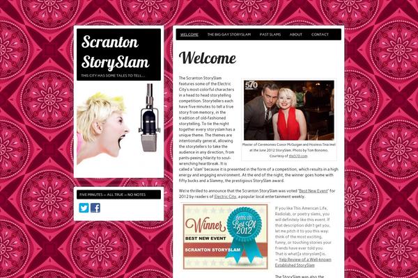 scrantonstoryslam.com site used zeeBizzCard