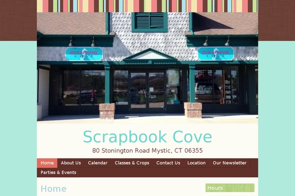 Scrappy theme site design template sample