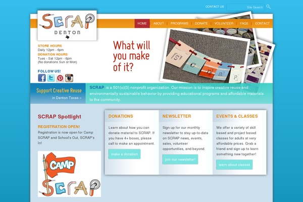 Twenty Eleven theme site design template sample