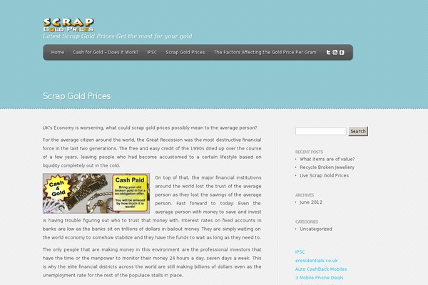 Feather theme site design template sample