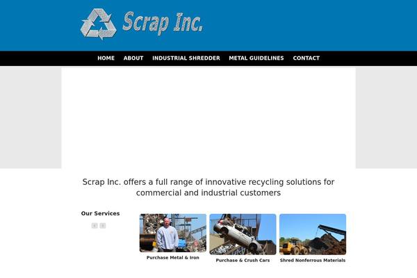 Range theme site design template sample