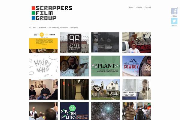 Garnish theme site design template sample