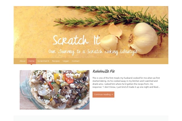 Parker theme site design template sample