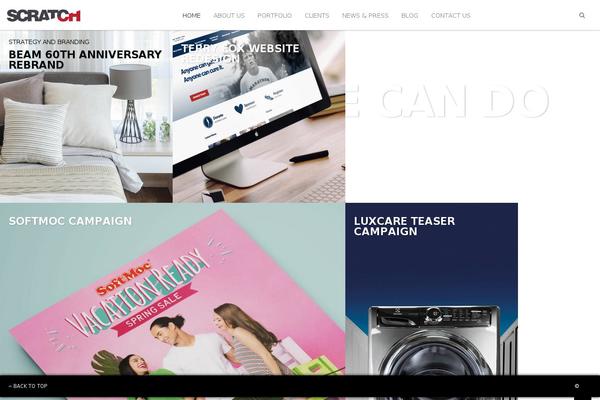 Ellipsis theme site design template sample