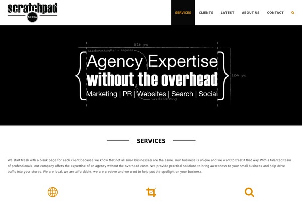 scratchpadmedia.com site used Spare
