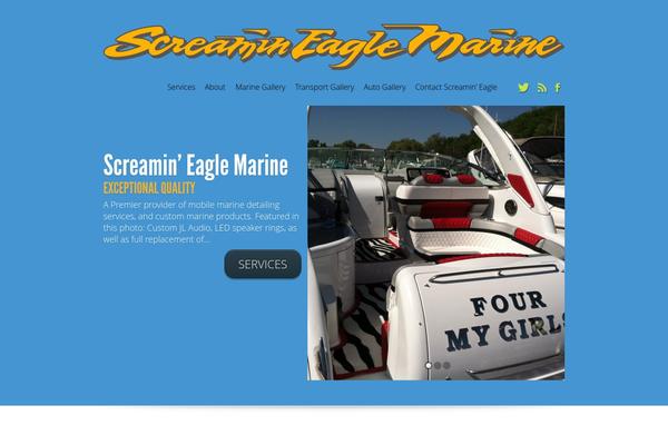 Fusion theme site design template sample