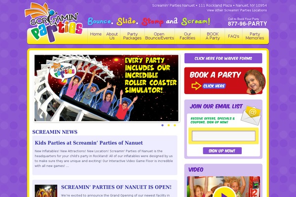 Site using Events Manager plugin