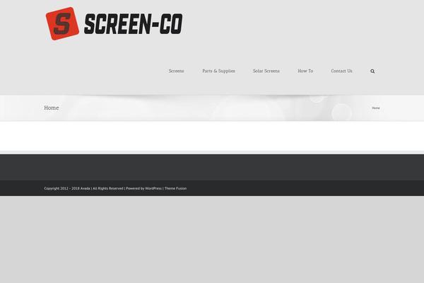 Avada theme site design template sample