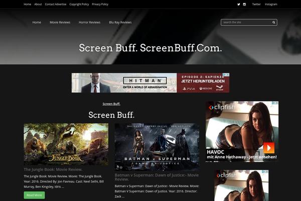 NewGamer theme site design template sample