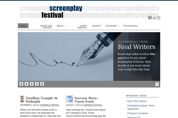 Vertex theme site design template sample
