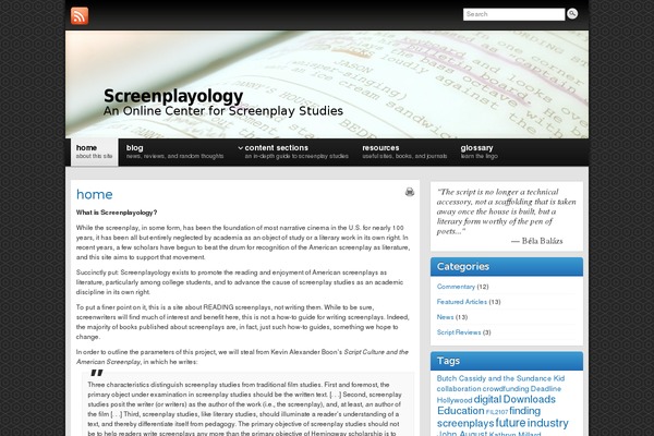Graphene theme site design template sample