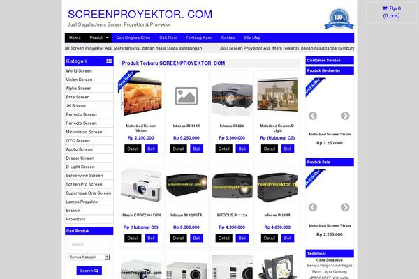Wptoko theme site design template sample