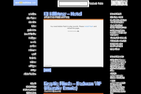 Site using Flash Video Player plugin