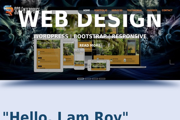 Site using Codenovo Portfolio plugin