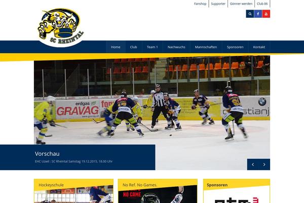 scrheintal.ch site used Evergreen Sports