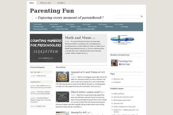 Mimbo theme site design template sample