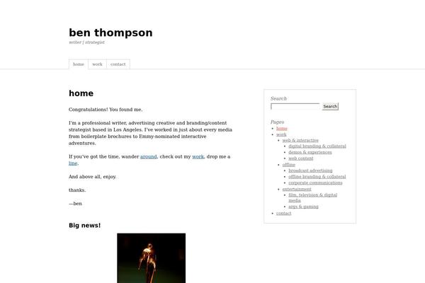 Thematic theme site design template sample