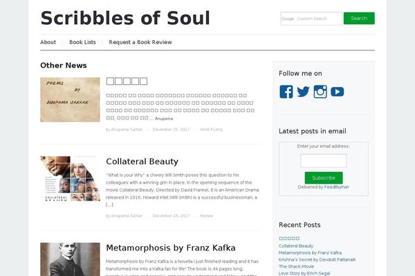 Prologue theme site design template sample